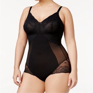 SPANX Black Lace Shapewear Bodysuit